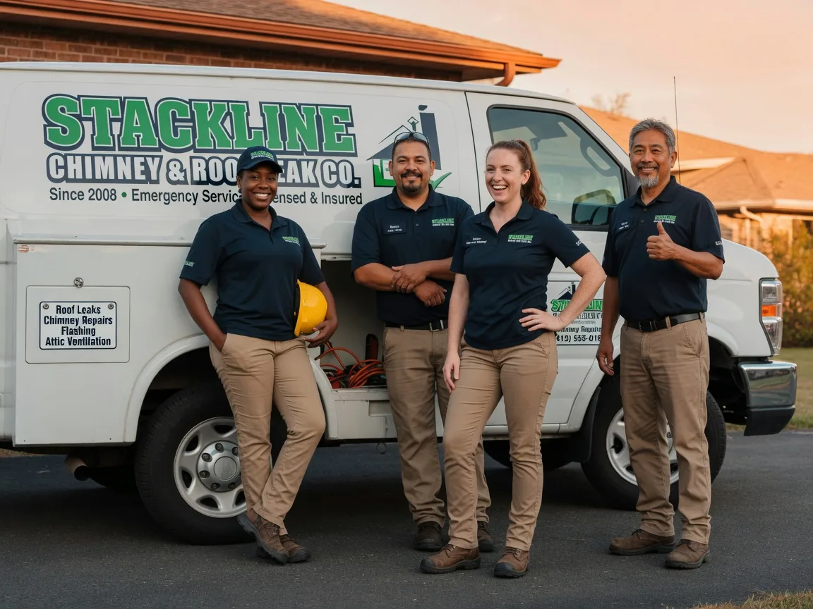 Chimney flashing repair company in Norman, NC